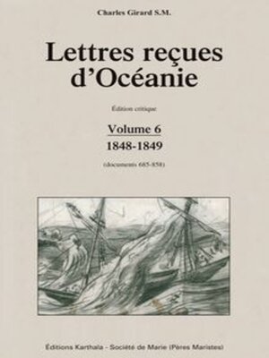 cover image of Lettres reçues d'Océanie, Volume 6 1848-1849